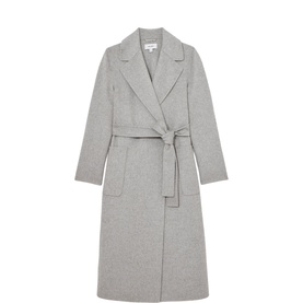 Lucia Double-Breasted Belted Coat