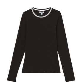 Tilly Tipped Long-Sleeved Top