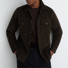 Kai Twin-Pocket Corduroy Overshirt