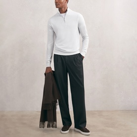 Blackhall Knitted Zip Sweater