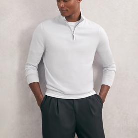 Blackhall Knitted Zip Sweater