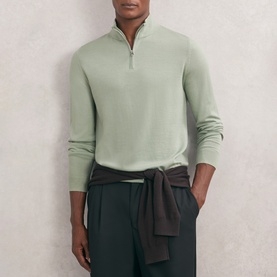 Blackhall Knitted Zip Sweater