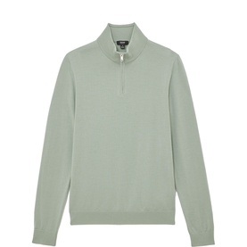 Blackhall Knitted Zip Sweater