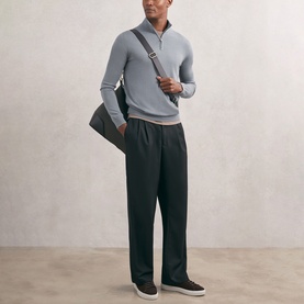 Blackhall Knitted Zip Sweater