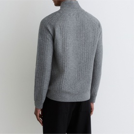 Aldershot Textured Zip Sweater
