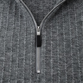 Aldershot Textured Zip Sweater