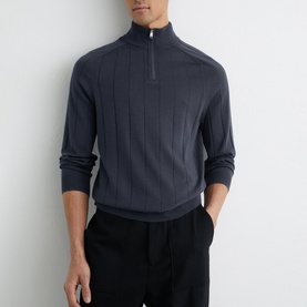 Findlay Zip Knitted Sweater