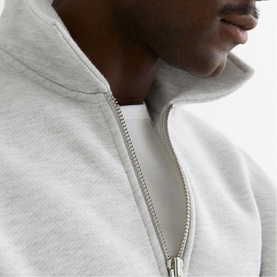 Kurwin Heavyweight Zip Sweatshirt