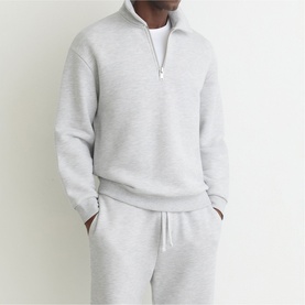 Kurwin Heavyweight Zip Sweatshirt