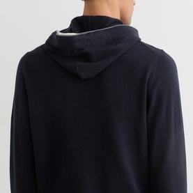Falmer Tipped Merino Hoodie