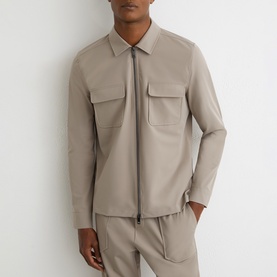 Ascend Technical Zip-Through Overshirt