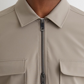 Ascend Technical Zip-Through Overshirt