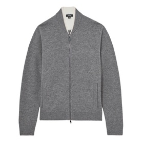 Clifford Zip Bomber Cardigan