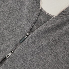 Clifford Zip Bomber Cardigan