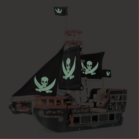 Barbarossa Pirate Ship & Characters Set