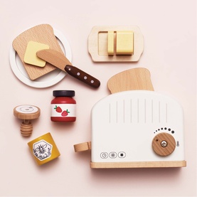 Pop-Up Toaster and Breakfast Set