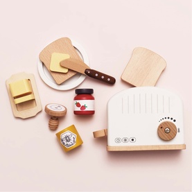 Pop-Up Toaster and Breakfast Set