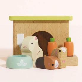 Dolls House Bunny & Guinea Set