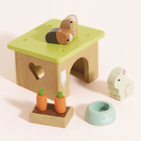 Dolls House Bunny & Guinea Set