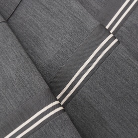 Marlow M&eacute;lange Side-Stripe Wide Leg Trousers