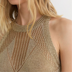 Maia Textured Knit Vest
