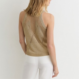 Maia Textured Knit Vest