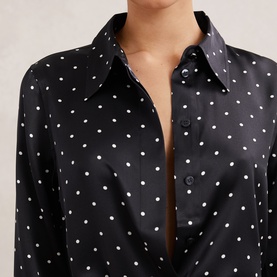 Ameira Polka Dot Shirt