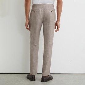 Epsom Check Tailored Trousers