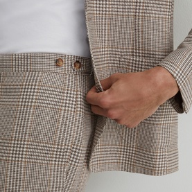 Epsom Check Tailored Trousers