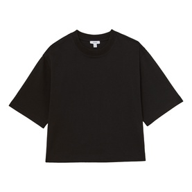 Lara Ribbed Trim Oversized T-Shirt
