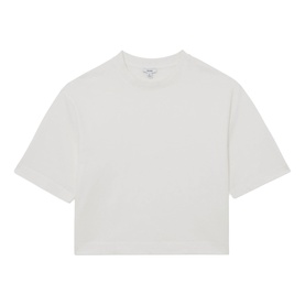 Lara Ribbed Trim Oversized T-Shirt
