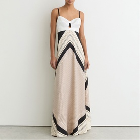 Myra Printed Dress