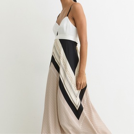 Myra Printed Dress