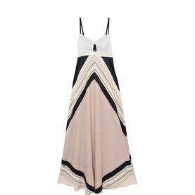 Myra Printed Dress