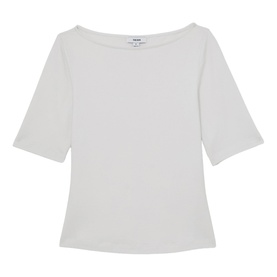 Ellie Fitted Solid T-Shirt
