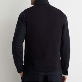 Newford Quilted Knitted Gilet