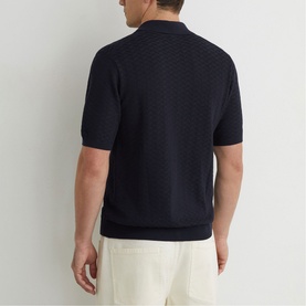 Phoenix Textured-Knit Shirt