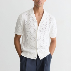 Dalkeith Pointelle Knit Shirt