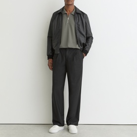 Forno Textured Zip Polo Shirt