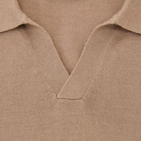 Duchie Knitted Polo Sweater