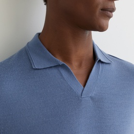 Duchie Knitted Polo Sweater