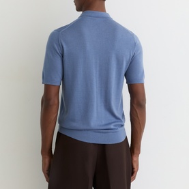Duchie Knitted Polo Sweater