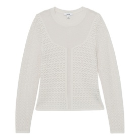 Bella Pointelle Knitted Top