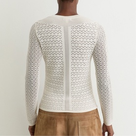 Bella Pointelle Knitted Top