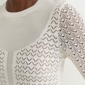 Bella Pointelle Knitted Top