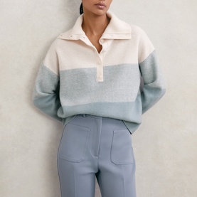 Flora Striped Knitted Sweater