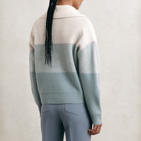 Flora Striped Knitted Sweater