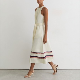 Sara Stripe-Detail Dress