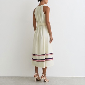 Sara Stripe-Detail Dress