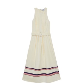 Sara Stripe-Detail Dress